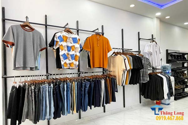 Giá treo quần áo và giải pháp tiết kiệm diện tích cho shop nhỏ Giá treo quần áo và giải pháp tiết kiệm diện tích cho shop nhỏ
